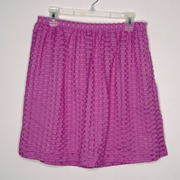 🆕 $179 BROOKS BROTHER Textured Cotton Skirt With Pockets Size 8 💕 - Picture 3 of 8